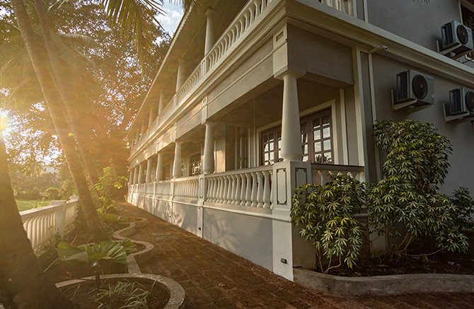 Sunset at The Foothills hotel